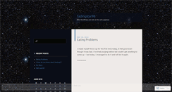 Desktop Screenshot of fadingstar98.wordpress.com