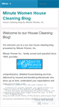 Mobile Screenshot of mwhousecleaning.wordpress.com