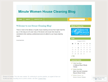 Tablet Screenshot of mwhousecleaning.wordpress.com