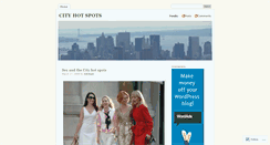 Desktop Screenshot of cityhotspots.wordpress.com
