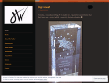 Tablet Screenshot of jameswymore.wordpress.com