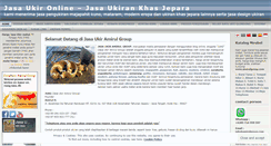 Desktop Screenshot of jasaukirjepara.wordpress.com