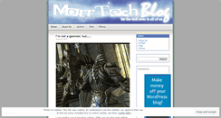 Desktop Screenshot of morrtech.wordpress.com