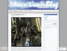 Tablet Screenshot of morrtech.wordpress.com