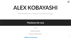 Desktop Screenshot of alexkobayashi.wordpress.com