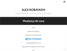 Tablet Screenshot of alexkobayashi.wordpress.com