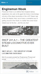 Mobile Screenshot of enginemanwook.wordpress.com