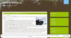 Desktop Screenshot of mserresliteratura.wordpress.com