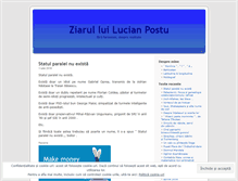 Tablet Screenshot of lucianpostu.wordpress.com