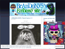 Tablet Screenshot of brandony5.wordpress.com