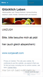 Mobile Screenshot of gluecklichleben.wordpress.com