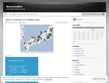 Tablet Screenshot of discussionflow.wordpress.com