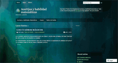 Desktop Screenshot of concepcionsalazar.wordpress.com