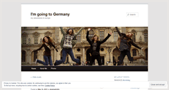 Desktop Screenshot of mygermanyblog.wordpress.com