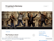 Tablet Screenshot of mygermanyblog.wordpress.com
