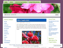 Tablet Screenshot of frugalplanet.wordpress.com