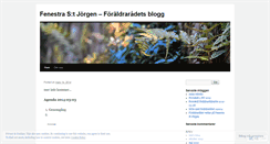Desktop Screenshot of fenestraparents.wordpress.com
