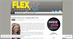 Desktop Screenshot of flexcityfitness.wordpress.com