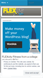 Mobile Screenshot of flexcityfitness.wordpress.com