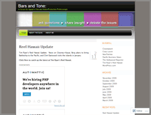 Tablet Screenshot of barsandtonehawaii.wordpress.com