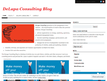 Tablet Screenshot of mdelapa.wordpress.com