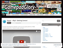 Tablet Screenshot of gamepadglory.wordpress.com