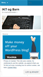 Mobile Screenshot of iktogbarn.wordpress.com