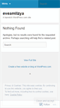 Mobile Screenshot of eveamlizya.wordpress.com