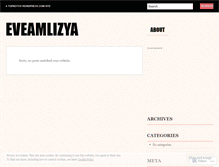 Tablet Screenshot of eveamlizya.wordpress.com