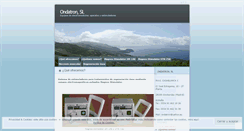 Desktop Screenshot of ondatron.wordpress.com
