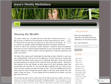 Tablet Screenshot of jesselansing.wordpress.com