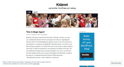 Desktop Screenshot of kidznet.wordpress.com