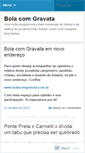 Mobile Screenshot of bolacomgravata.wordpress.com