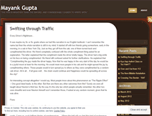 Tablet Screenshot of mayankgupta11.wordpress.com