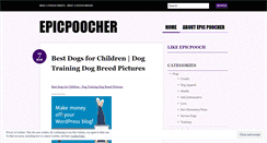 Desktop Screenshot of epicpoocher.wordpress.com