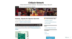 Desktop Screenshot of chillaxin.wordpress.com