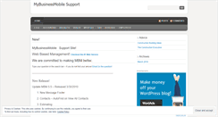 Desktop Screenshot of mybusinessmobile.wordpress.com
