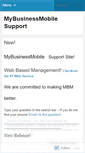 Mobile Screenshot of mybusinessmobile.wordpress.com