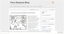 Desktop Screenshot of pacorequena.wordpress.com