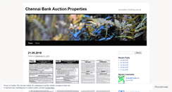 Desktop Screenshot of chennaibankproperties.wordpress.com