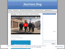 Tablet Screenshot of macintom.wordpress.com