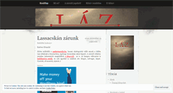 Desktop Screenshot of lazkonyv.wordpress.com