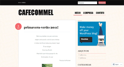Desktop Screenshot of cafecommelcostume.wordpress.com