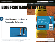 Tablet Screenshot of fisiotenis.wordpress.com