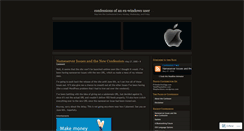 Desktop Screenshot of confessionsofanexwindowsuser.wordpress.com