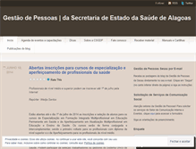 Tablet Screenshot of gestaodepessoassesau.wordpress.com