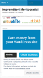 Mobile Screenshot of imprenditorimeritocratici.wordpress.com