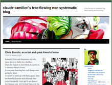 Tablet Screenshot of claudecamilleri.wordpress.com