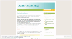 Desktop Screenshot of jfund.wordpress.com