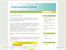 Tablet Screenshot of jfund.wordpress.com